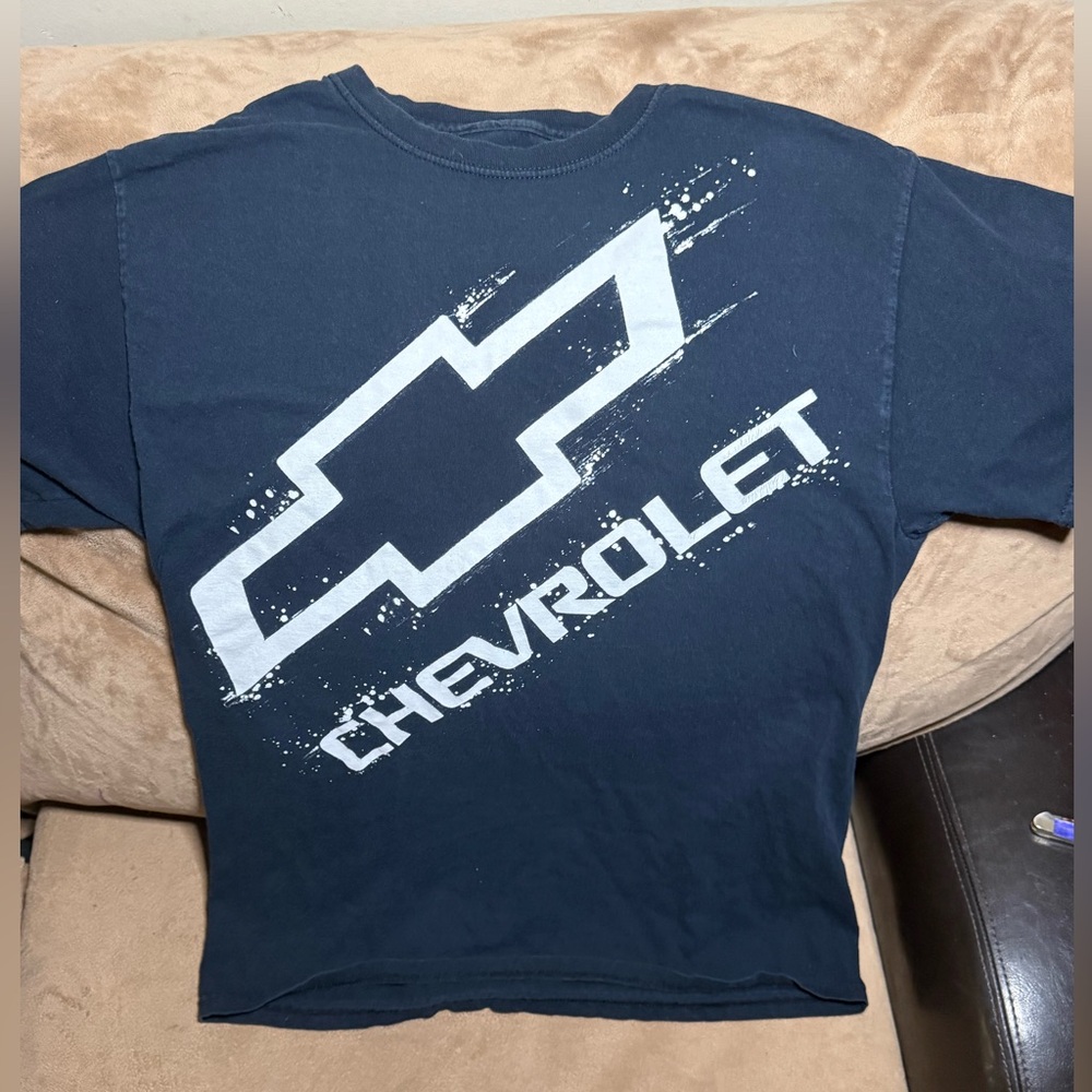 %——>bundle.w.me2/$15 Kids’ Boys Medium Chevrolet Graphic Logo T‑Shirt